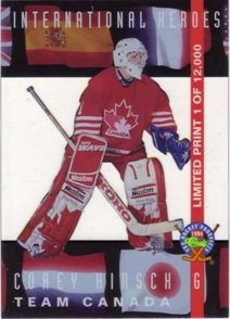 1994 Classic Pro Prospects International Heroes #LP14 Corey Hirsch