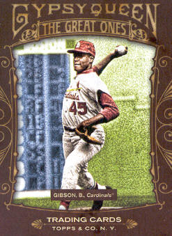 2011 Topps Gypsy Queen Great Ones #GO3 Bob Gibson