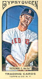 2011 Topps Gypsy Queen Mini #73A Carl Yastrzemski