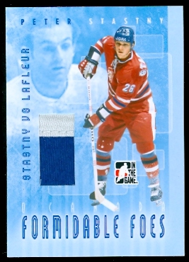 2007-08 ITG O Canada Formidable Foes Jerseys #FF16 Peter Stastny/Guy Lafleur