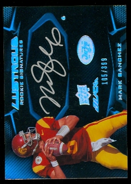 2009 UD Black #126 Mark Sanchez AU/399 RC