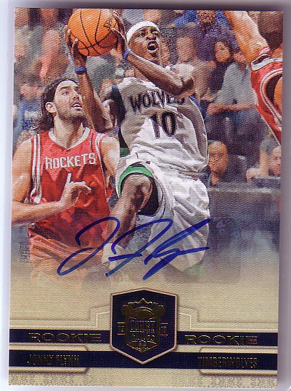 2009-10 Court Kings #132 Jonny Flynn AU RC
