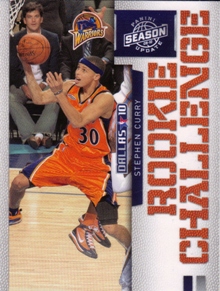 2009-10 Panini Season Update Rookie Challenge #1 Stephen Curry