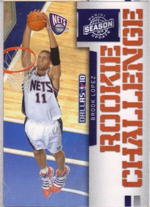 2009-10 Panini Season Update Rookie Challenge #5 Brook Lopez