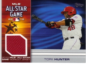2010 Topps Update All-Star Stitches #TH Torii Hunter