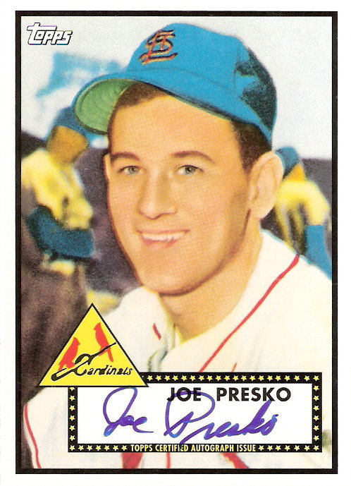 2011 Topps Lineage Autographs #JP Joe Presko