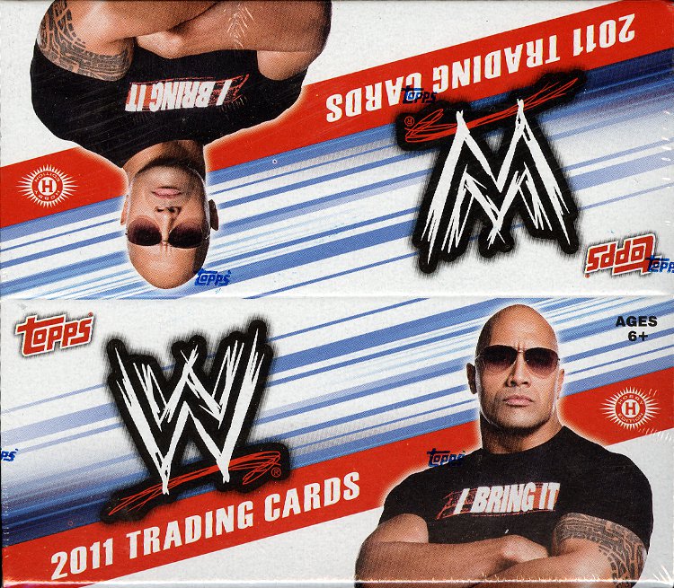 3 BOX LOT : 2011 Topps WWE Wrestling Factory Sealed Hobby Box