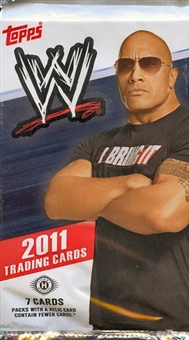 2 PACK LOT : 2011 Topps WWE Wrestling Factory Sealed Hobby Pack