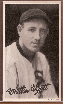 1936 Goudey Wide Pen Premiums R314 #A116 Whitlow Wyatt front image