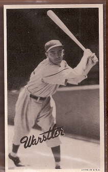 1936 Goudey Wide Pen Premiums R314 #A111 Rabbit Warstler front image