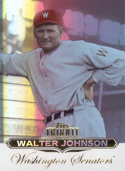 2011 Topps Tribute #19 Walter Johnson