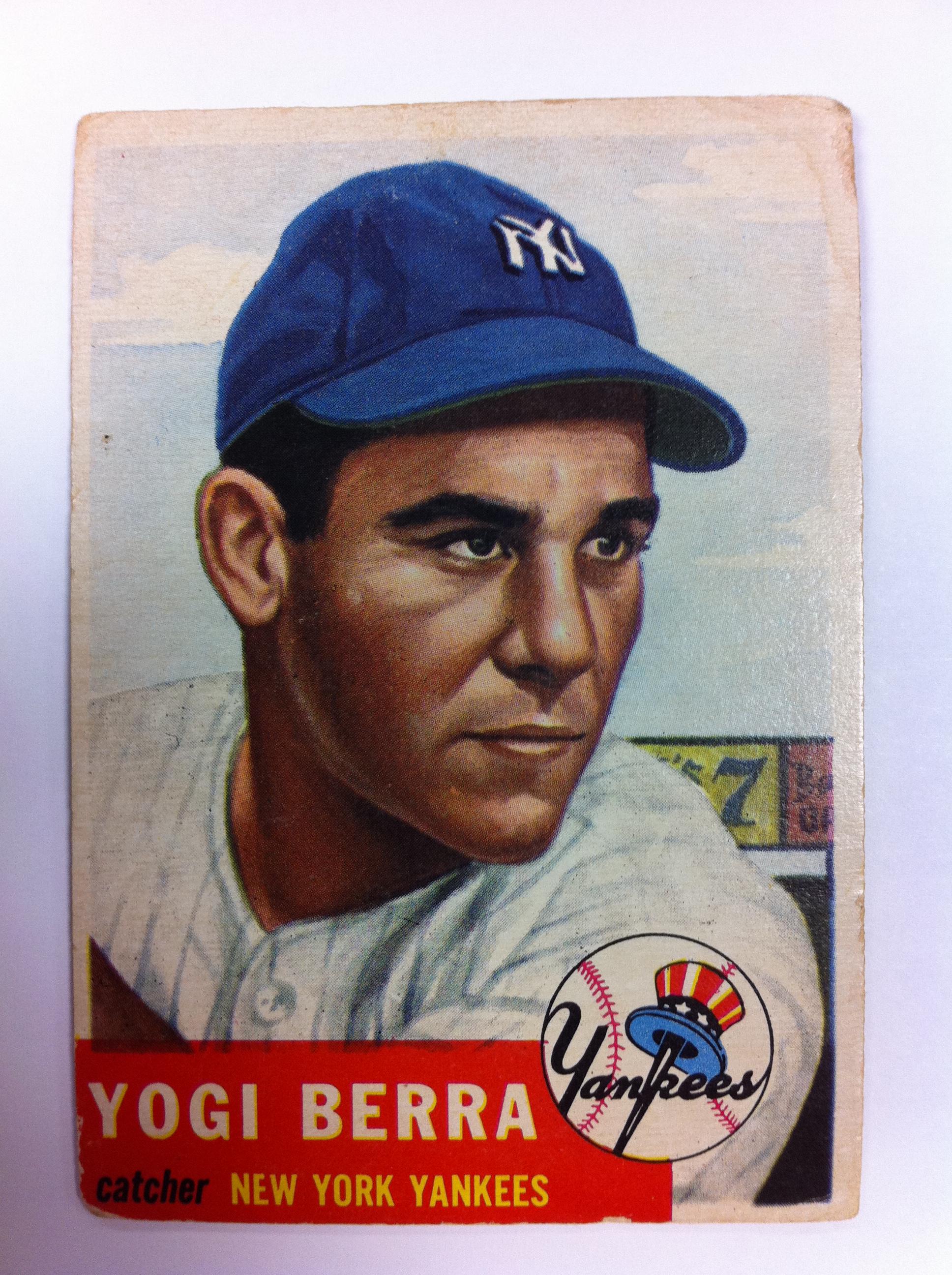 1953 Topps #104 Yogi Berra