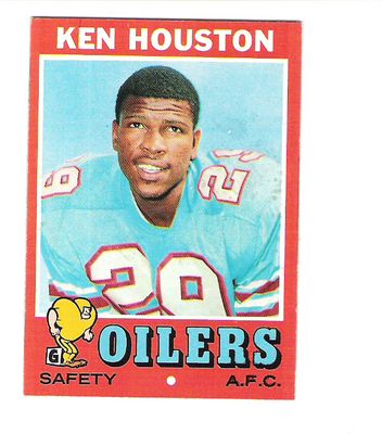 1971 Topps #113 Ken Houston RC