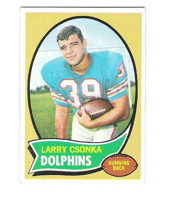1970 Topps #162 Larry Csonka