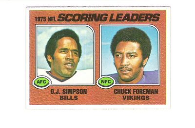 1976 Topps #204 Simpson/Foreman LL