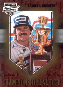 2011 Press Pass FanFare Championship Caliber #CC8 Terry Labonte