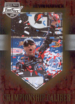 2011 Press Pass FanFare Championship Caliber #CC26 Kevin Harvick