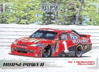 2011 Press Pass Eclipse #34 Jamie McMurray's Car HP