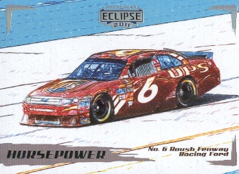 2011 Press Pass Eclipse #36 David Ragan's Car HP