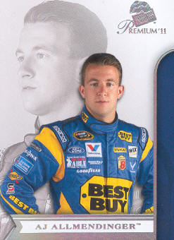 2011 Press Pass Premium #1 A.J. Allmendinger