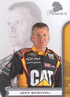 2011 Press Pass Premium #6A Jeff Burton