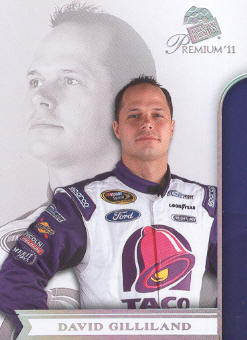 2011 Press Pass Premium #12 David Gilliland