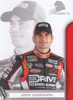 2011 Press Pass Premium #13A Jeff Gordon