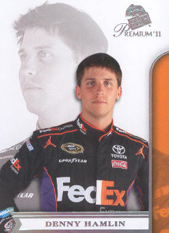 2011 Press Pass Premium #15 Denny Hamlin