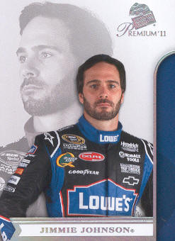2011 Press Pass Premium #17 Jimmie Johnson