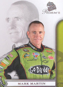 2011 Press Pass Premium #24 Mark Martin