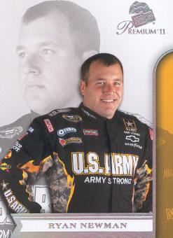 2011 Press Pass Premium #29 Ryan Newman