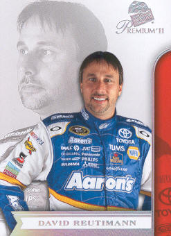 2011 Press Pass Premium #31 David Reutimann