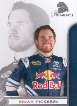 2011 Press Pass Premium #35 Brian Vickers