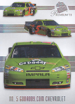 2011 Press Pass Premium #41 Mark Martin's Car M