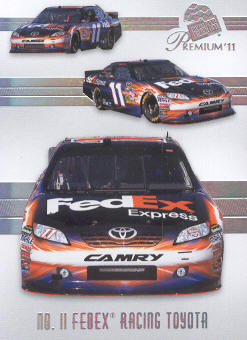 2011 Press Pass Premium #47 Denny Hamlin's Car M
