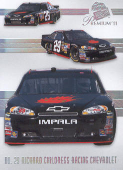 2011 Press Pass Premium #48 Kevin Harvick's Car M