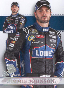 2011 Press Pass Premium #64 Jimmie Johnson SU