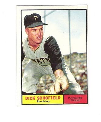 1961 Topps #453 Dick Schofield