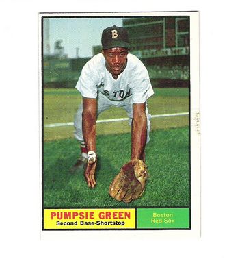 1961 Topps #454 Pumpsie Green