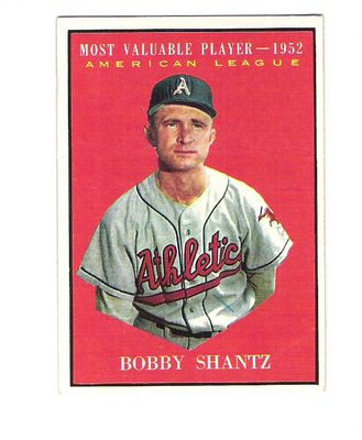 1961 Topps #473 Bob Shantz MVP
