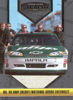 2011 Press Pass Stealth #2 Dale Earnhardt Jr.'s Car