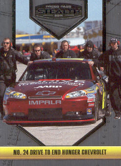 2011 Press Pass Stealth #5 Jeff Gordon's Car