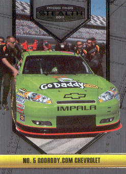 2011 Press Pass Stealth #14 Mark Martin's Car