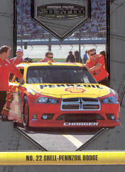 2011 Press Pass Stealth #23 Kurt Busch's Car