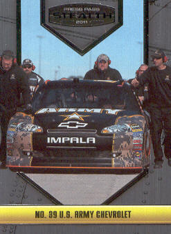 2011 Press Pass Stealth #35 Ryan Newman's Car