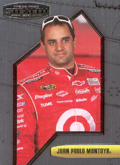 2011 Press Pass Stealth #50 Juan Pablo Montoya