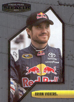 2011 Press Pass Stealth #54 Brian Vickers