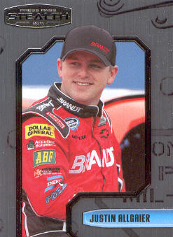 2011 Press Pass Stealth #55 Justin Allgaier NNS