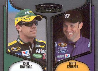 2011 Press Pass Stealth #91 Carl Edwards/Matt Kenseth