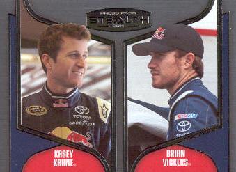 2011 Press Pass Stealth #92 Kasey Kahne/Brian Vickers